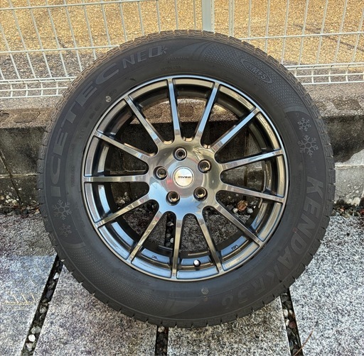 Jeep系【スタッドレスタイヤ＆ホイール4本セット】17インチ チェロキー