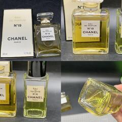 O370　シャネル 香水 N°19 2点おまとめ オードゥ パルファム/オードゥ トワレット CHANEL EDP EDT 中古の画像