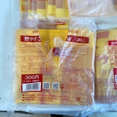 【まとめ売り】新潟市 指定ごみ袋　燃やすゴミ用の画像