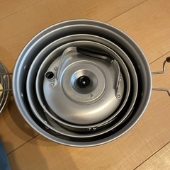 キャンプ用鍋セットの画像
