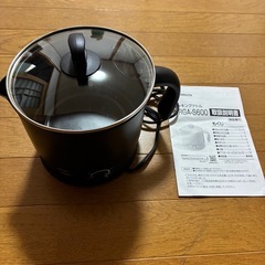 【極美品】YAMAZEN 山善 クッキングケトル 1.2L 料理 ケトルの画像