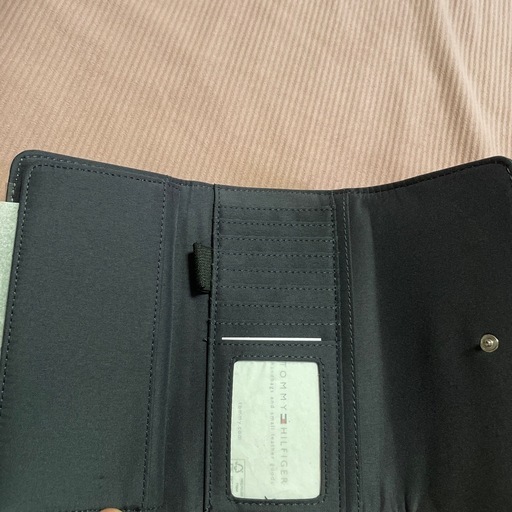 プレゼント専用袋もあり！トミーヒルフィガー長財布　ポーチ　カードケース　古銭入れ付き