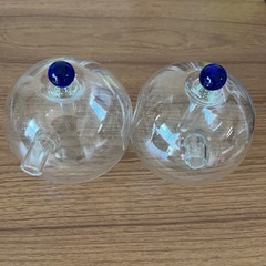 ガラス製 醤油差し　2個セットの画像