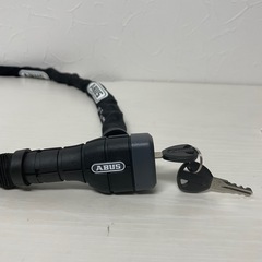 ●■★アブスABUS・キー式チェーンロック1100mm・鍵２個の画像