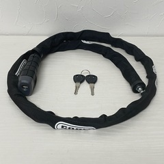 ●■★アブスABUS・キー式チェーンロック1100mm・鍵２個の画像