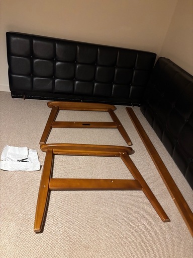 【分解済み】Kチェア　2シーター　カリモク 60