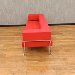 ≪引取り限定≫OKAMURA オカムラ ロビーベンチ 背付き 10002208の画像