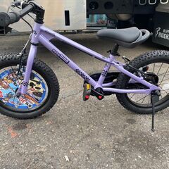 T714-69045/Charly 1 イージーバイク 16インチ パープル 子供用 自転車 の画像