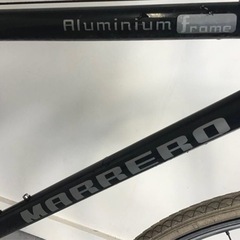 h-159○(B)★岐阜発　△MARRERO Aluminium Frame Frame/クロスバイク△28インチ/10段変速/走行確認/タイヤひび割れ有り/現状品　R6.7/18★1.3の画像