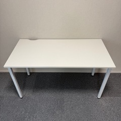デスクW120×D60×H70cmホワイトの画像
