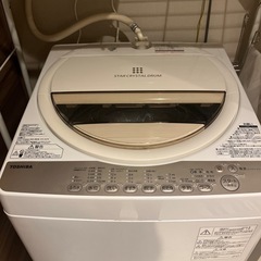 中古品　東芝洗濯機7.0kg 2016年製の画像