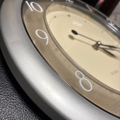 ●掛け時計　スムーズ秒針●の画像