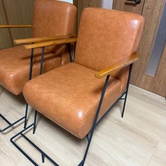 イス2脚セットの画像