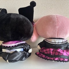 サンリオ ハロウィンくじ ラスト賞 ラストワン マイメロ クロミ ラストワン賞 ぬいぐるみ クロミ サンリオ happyくじの画像