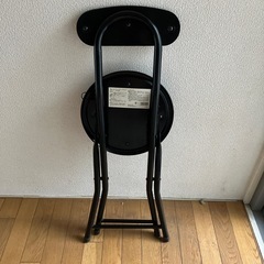 スチール製　折りたたみ椅子の画像