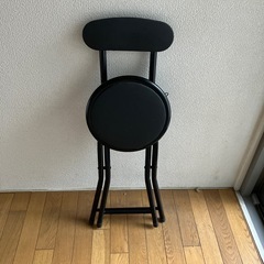 スチール製　折りたたみ椅子の画像