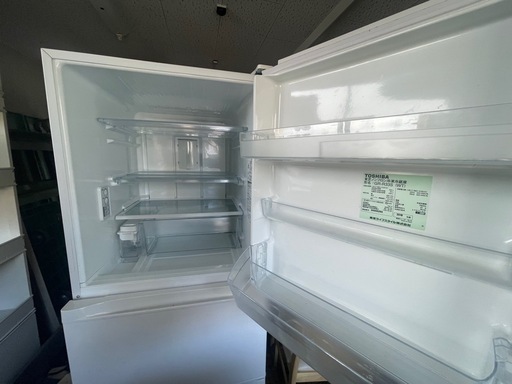 【引取限定】中古　家庭用冷凍冷蔵庫　TOSHIBA GR-R33S 内容量330L