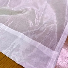 １間半窓レースカーテン2枚組の画像