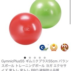 【美品/空気入れ込み(別々お取引可能))】バランスボール　宅トレ 破裂防止品質の画像