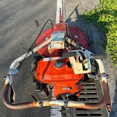オーレック　モア 8.5馬力 クボタ　ガソリン 自走式草刈機　藁　畜産　酪農　牧草モア　BC70  シフトテーラー 草刈り 多目的作業機 刈幅800mm モアー 宮崎 簡易始動動画ありの画像