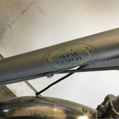 h-160△ 岐阜発/ SWING CHARLLE/ 大人用三輪自転車/ スイング.固定切り替え付/ 変速なし/ 走行確認/ 現状品/ s0.5/ R6.12/5 △の画像