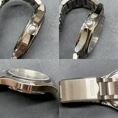 P432　可動 カシオ CASIO ビサイド Beside クオーツ　白文字盤　メンズ腕時計　メンズウォッチ　　の画像
