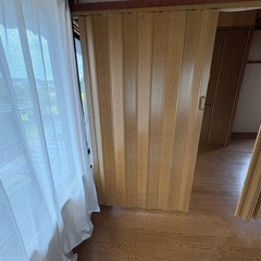 【お取引中】アコーディオンカーテン(上吊り扉)   の画像