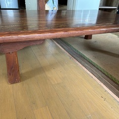 木製 座卓の画像