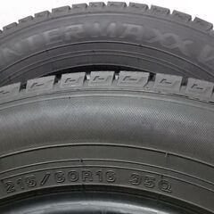 215/60R16 DUNLOP WINTERMAXX 03 スタッドレス 2022年 4本SETの画像