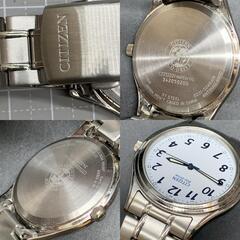 P431可動 CITIZEN シチズン エコドライブ ソーラー ホワイト文字盤 SS レディース 腕時計 E031-S048419の画像