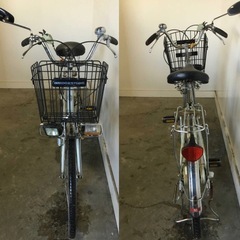 h-161△ 岐阜発/ ブリジストン/ ASMO/ 昭和レトロ/ 自転車/ 24インチ/ 変速レバー割れあり/ 変速できません/ 現状品/ s0.4/ R6.12/5 △の画像
