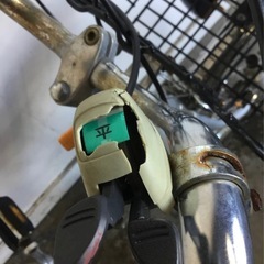 h-161△ 岐阜発/ ブリジストン/ ASMO/ 昭和レトロ/ 自転車/ 24インチ/ 変速レバー割れあり/ 変速できません/ 現状品/ s0.4/ R6.12/5 △の画像