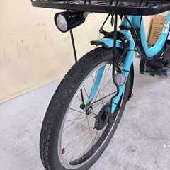 108整備済新基準 ヤマハ Pas Babby 電動アシスト自転車20インチ中古車の画像