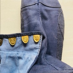 地下足袋　紺　26.5 丸後　お祭りの画像