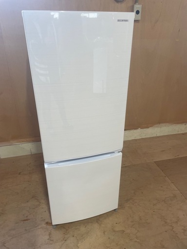 100808美品！アイリスオーヤマ2ドア冷蔵庫154L2021年製