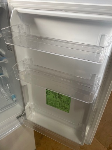 100808美品！アイリスオーヤマ2ドア冷蔵庫154L2021年製