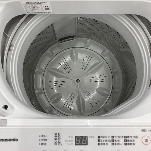 【家電1年保証付き】Panasonic 全自動洗濯機のご紹介です！