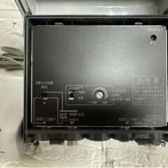 DXアンテナ 家庭用ブースター UHF増幅機 BU41L1 ブースター用電源 PSD-4 デラックス 現状品 札幌市 白石店 の画像