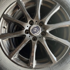 お買い得！225/65R17中古アルミホイール、スタッドレスタイヤセット！4本、お渡し価格 CX-5に の画像