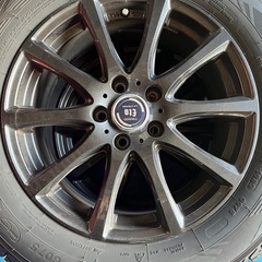 お買い得！225/65R17中古アルミホイール、スタッドレスタイヤセット！4本、お渡し価格 CX-5に の画像