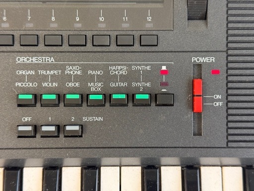 動作確認済】YAMAHA PortaSound MK-100 電子キーボード｜ポータ