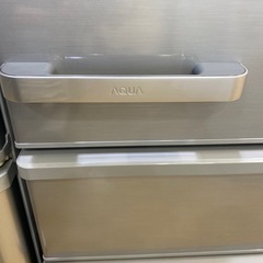 🉐オススメ🉐AQUA 2019年製 355 L冷蔵庫 AQR-36H 4ドア ミスティシルバー 右開き NO.7359Fの画像
