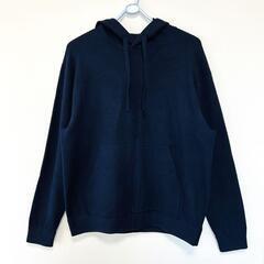 【極美品 / GLOBAL WORK】ヤミツキニットパーカー メンズ サイズMの画像