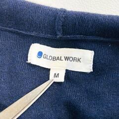 【極美品 / GLOBAL WORK】ヤミツキニットパーカー メンズ サイズMの画像