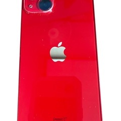 iPhone 13 SIMフリー　レッド　128gb 割れ等なしの画像