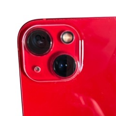 iPhone 13 SIMフリー　レッド　128gb 割れ等なしの画像