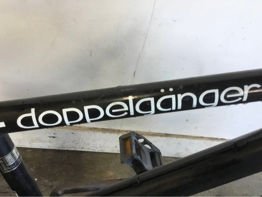 h-162△ 岐阜発/ Doppelgnger/ ドッペルギャンガー/ BMX/ 自転車/ 20インチ/ ジャイロ/ グリップ劣化あり/ 現状品/ 管s.0.3/ R6.12/14 △