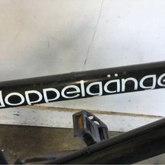 h-162△ 岐阜発/ Doppelgnger/ ドッペルギャンガー/ BMX/ 自転車/ 20インチ/ ジャイロ/ グリップ劣化あり/ 現状品/ 管s.0.3/ R6.12/14 △の画像