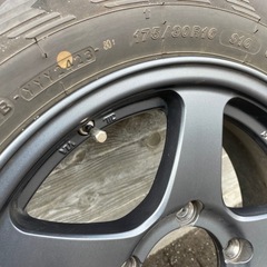 jb64ジムニー用アルミホイール➕スタッドレスの画像