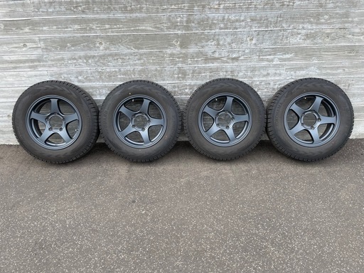 jb64ジムニー用アルミホイール➕スタッドレス